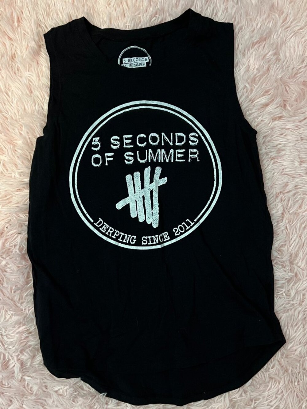 5 Seconds of Summer Logo Muscle Tee